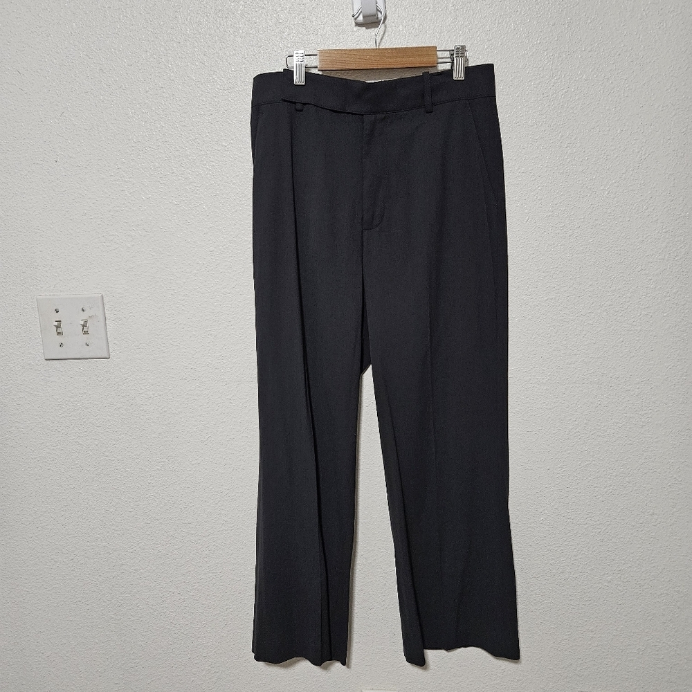 Vince dark grey slacks size 10 wide/straight leg